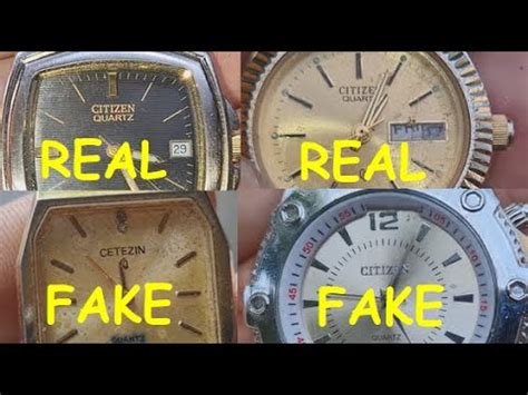 real vs fake citizen watch|counterfeit citizen watches.